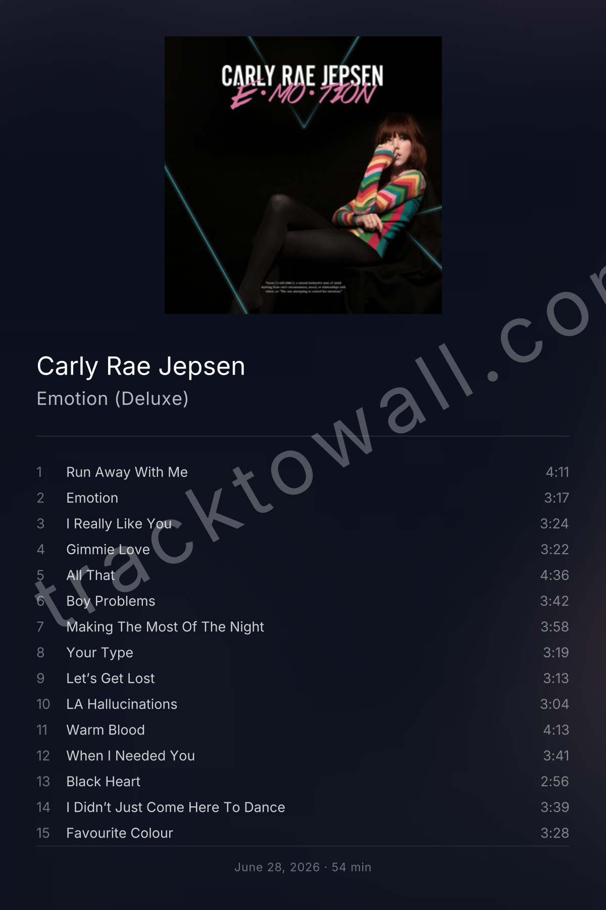 Emotion (Deluxe) — classic poster style